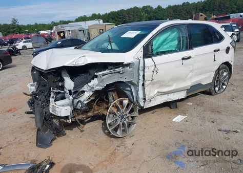 2016 Ford Edge Titanium z USA, uszkodzony, nr VIN 2FMPK3K9XGBC34656